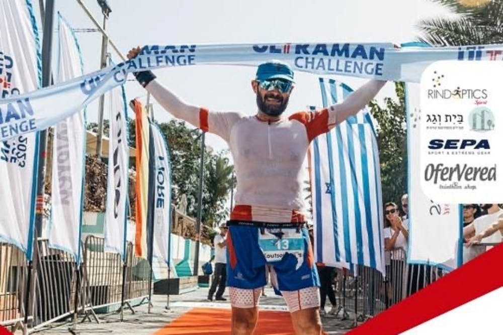 Μεγάλος νικητής του The Ultraman Challenge Israel 2023 ο Γιάννης Κουτσουράδης!