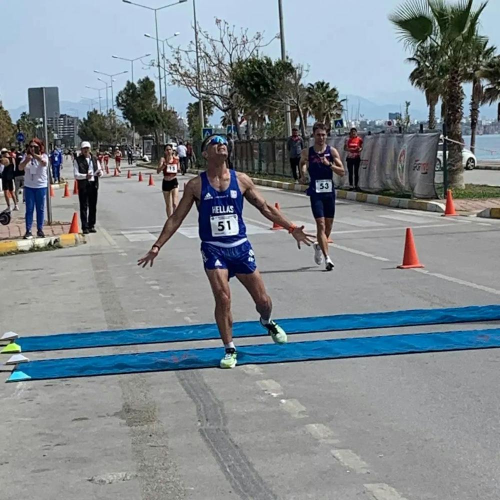 Βαλκανικό πρωτάθλημα βάδην: Χρυσό μετάλλιο για τον Παμαμιχαήλ στα 35 χλμ – Ασημένιο ο Καυκάς! runbeat.gr