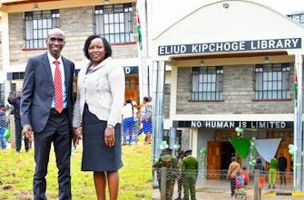 Πραγματοποιήθηκαν τα εγκαίνια της βιβλιοθήκης του Kipchoge στην Κένυα! (Pics)