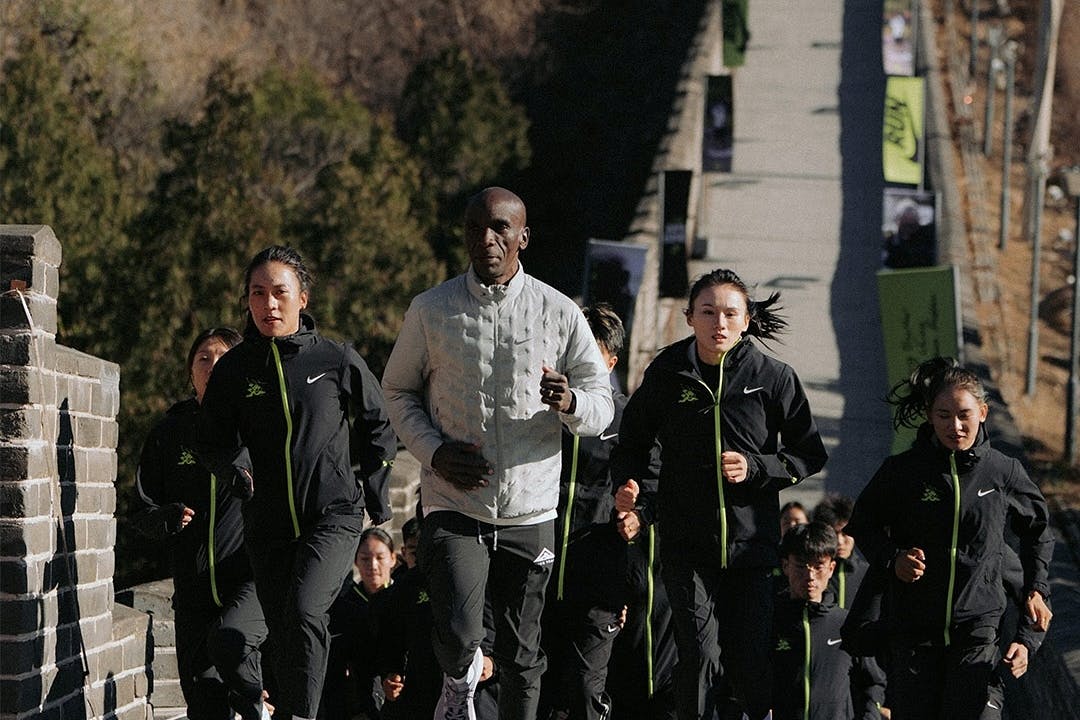 Eliud Kipchoge: Βρέθηκε στην Κίνα και έτρεξε στο Σινικό Τείχος