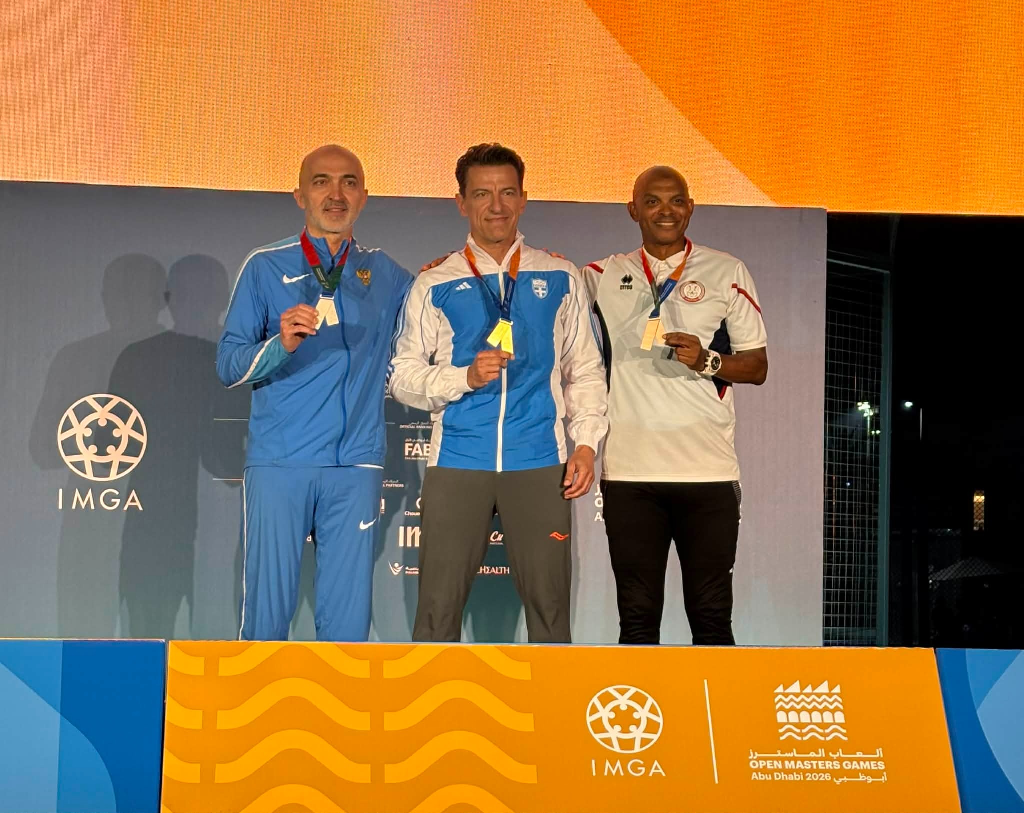 Δύο χρυσά και ένα ασημένιο μετάλλια για τον Νίκο Κόκκο στο Άμπου Ντάμπι!