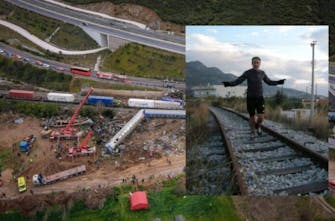 Ο Νίκος Κόντης θα τρέξει 400 χιλιόμετρα στη μνήμη των θυμάτων της σιδηροδρομικής τραγωδίας στα Τέμπη