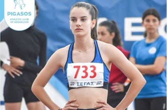 «Άνεμος» και στα «Βενιζέλεια-Χανιά» η 15χρονη Κοντογιάννη που σημείωσε δύο νέα ρεκόρ (vid)