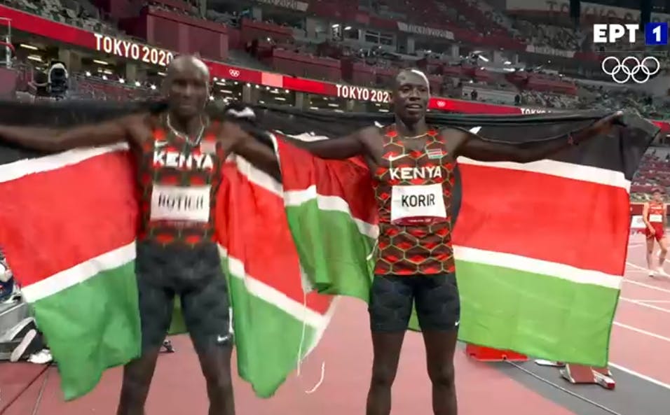 Μεγάλη κούρσα στα 800μ. ανδρών και 1-2 η Κένυα με Korir και Rotich