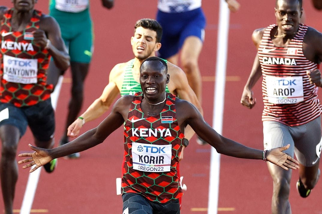 Παγκόσμιο Πρωτάθλημα 2022: «Χρυσός» στα 800 μέτρα ανδρών ο Korir και επιστροφή της Κένυας στην κορυφή του αγωνίσματος