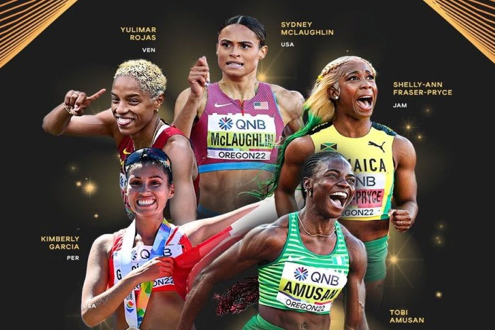 Οι πέντε φιναλίστ αθλήτριες για τον τίτλο της κορυφαίας για το 2022