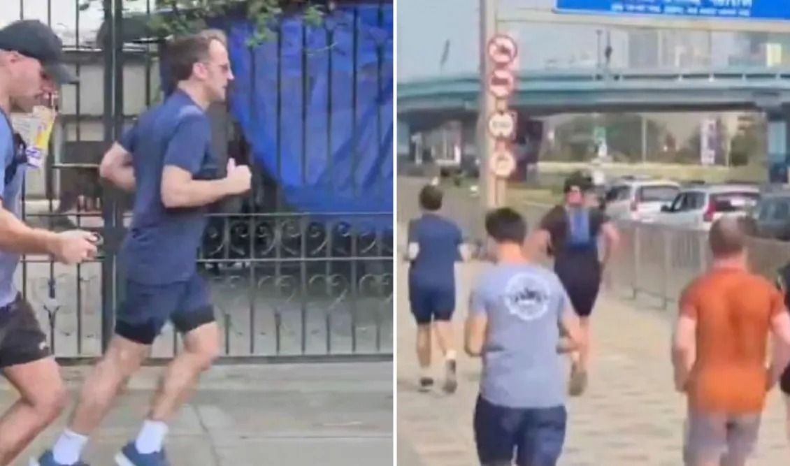 Μακρόν: Ξεκίνησε με πρωινό τζόκινγκ την τριήμερη επίσκεψή του στην Ινδία