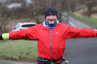 Στην τελική ευθεία για να τρέξει τον 365ο μαραθώνιό του μέσα σε 365 ημέρες ο Gary McKee!