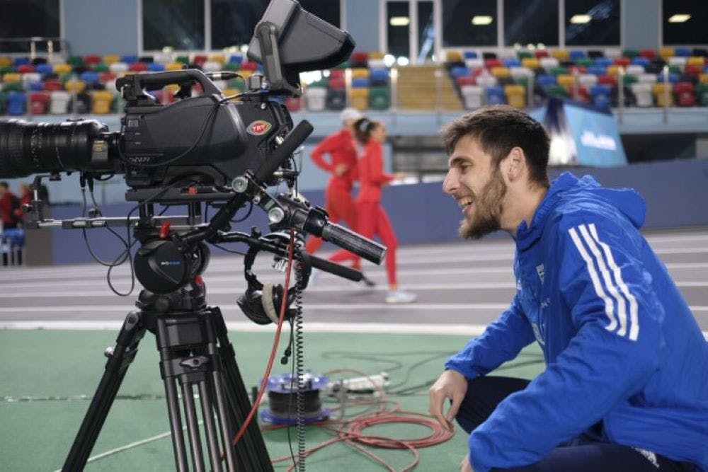 Τα κλικ της προπόνησης των διεθνών μας στην Atakoy Arena runbeat.gr