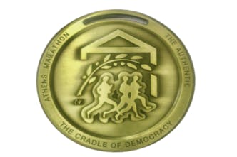Στον Μαραθώνα και την Αθήνα αφιερωμένο το μετάλλιο του Αυθεντικού Μαραθωνίου 2022