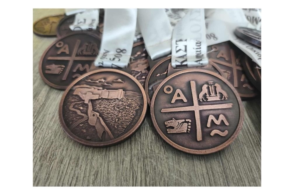 Το συλλεκτικό μετάλλιο του 8ου Δρόμου Κάστρου Άργους