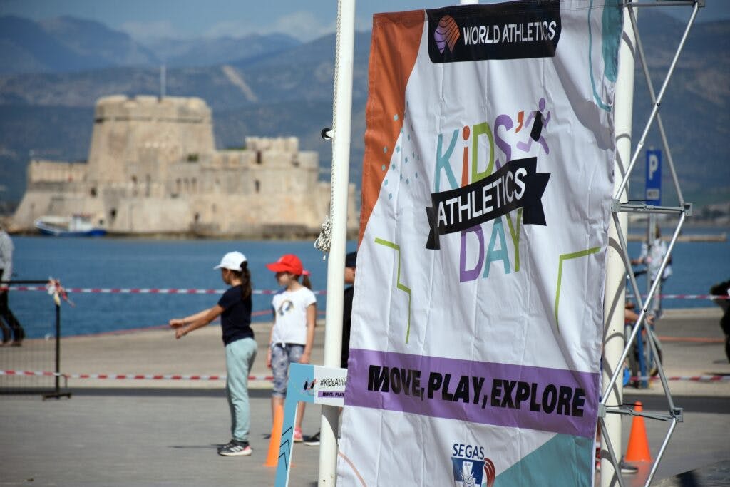 Ναύπλιο: Ξεκίνησε στο κέντρο της πόλης το Run Greece με Kids Athletics