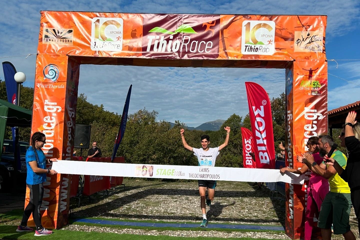 Tihiorace 2024: Φοβερός Παραδεισόπουλος στο Stage Race 100km με νέο ρεκόρ διαδρομής