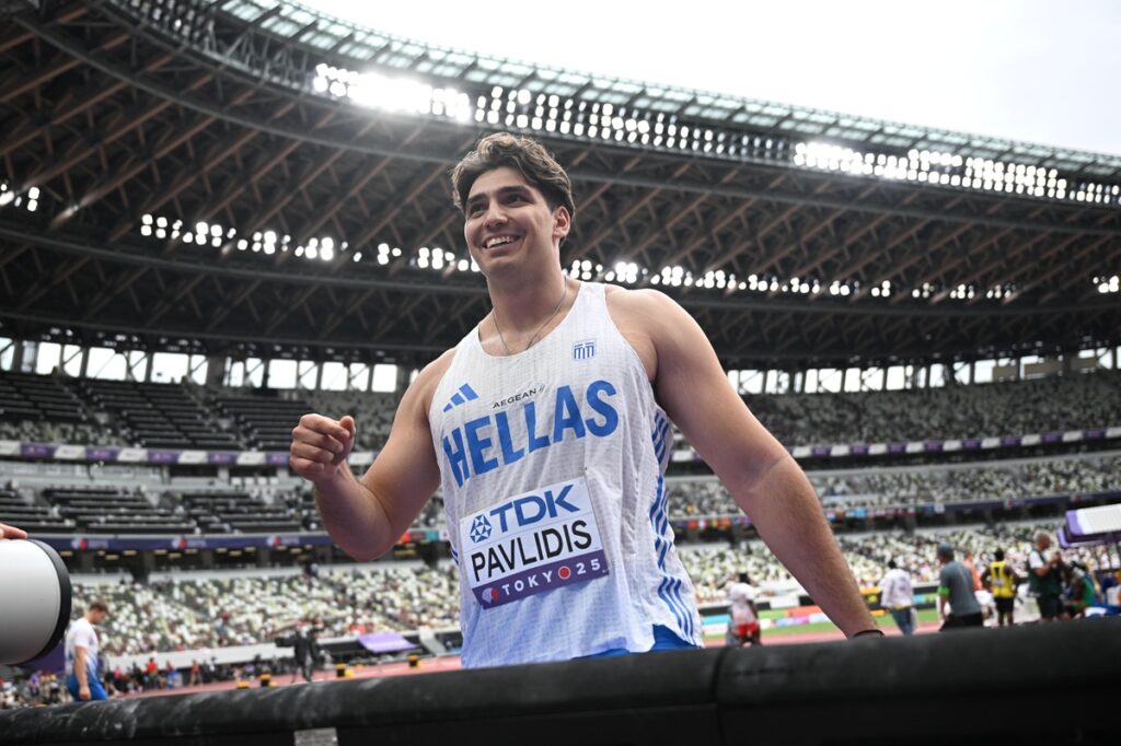Τόκιο 2025: Εξαιρετικός ο Δημήτρης Παυλίδης με βολή του στα 62,49 μέτρα