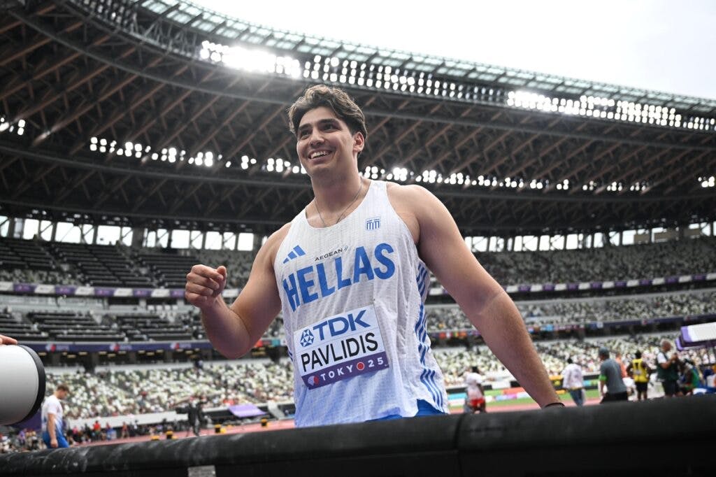 Τόκιο 2025: Εξαιρετικός ο Δημήτρης Παυλίδης με βολή του στα 62,49 μέτρα