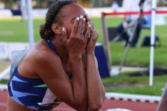 Δάκρια ευτυχίας από τη Lamote για την νίκη με χρόνο κάτω από το Ολυμπιακό όριο στα 800 μέτρα! (Vid)
