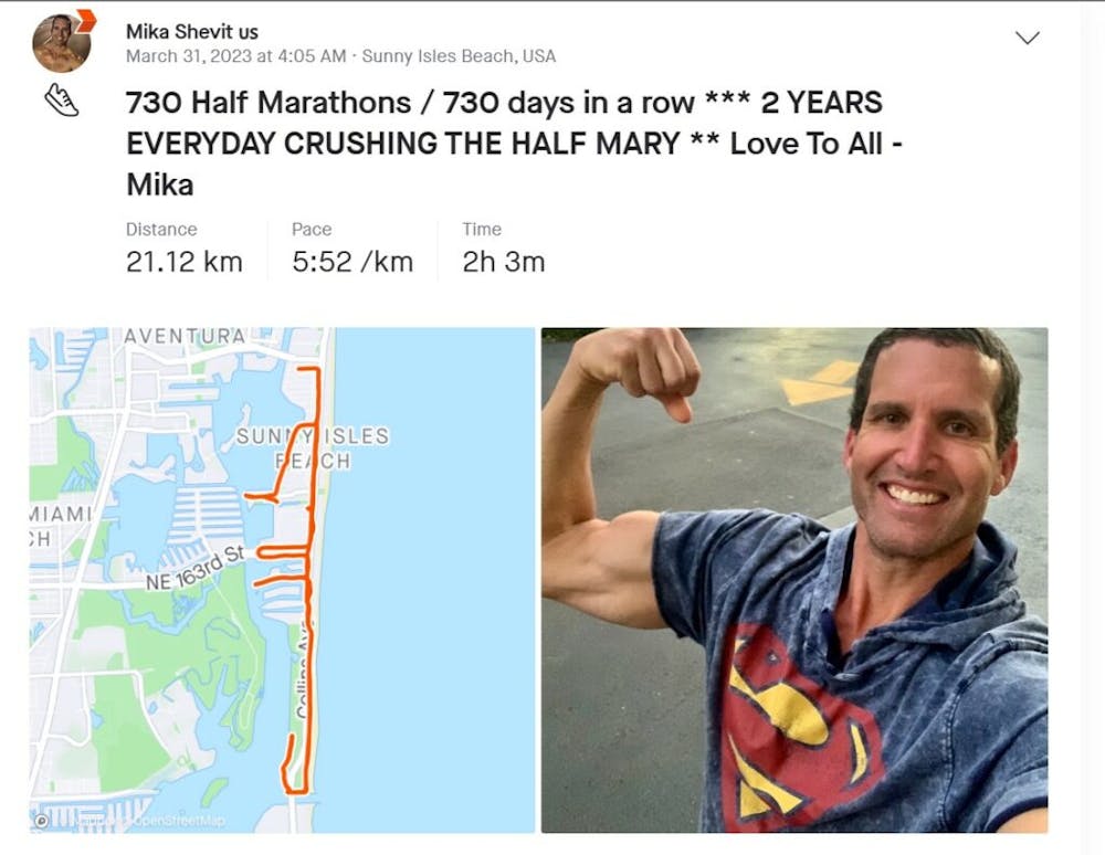 Άνδρας στη Φλόριντα τρέχει έναν ημιμαραθώνιο κάθε μέρα για δύο χρόνια! runbeat.gr 