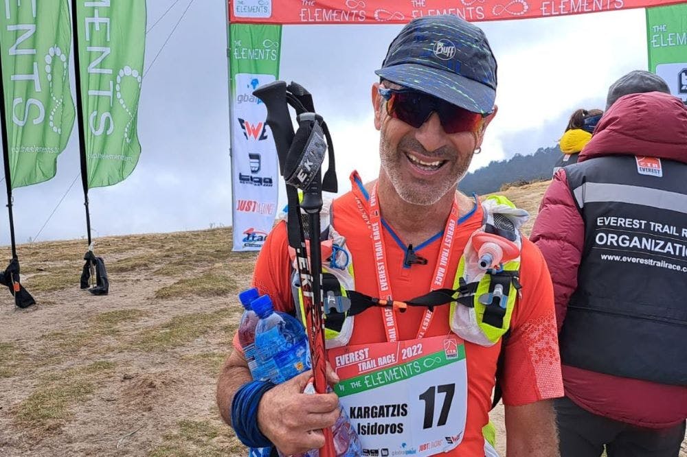 Τερμάτισε 15ος ο Σιδερής Κάργατζης στο Everest Trail Race