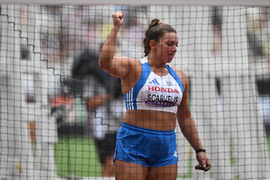 Τόκιο 2025: Εκτός τελικού με 70άρα βολή η Σταματία Σκαρβέλη