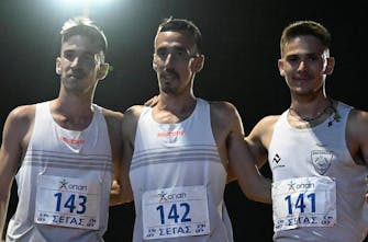 Κώστας και Νίκος Σταμούλης: «Οικογενειακή υπόθεση» το Πανελλήνιο Πρωτάθλημα των 10.000 μέτρων