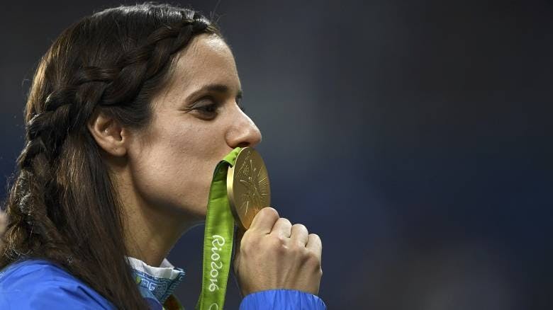 Ο λογαριασμός των Ολυμπιακών Αγώνων στο Instagram θυμήθηκε το «χρυσό» άλμα της Κ. Στεφανίδη στο Ρίο! (Vid)