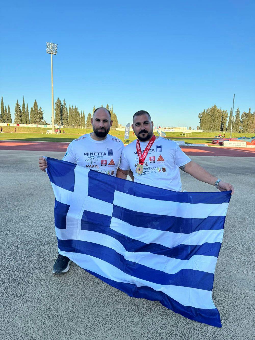 Δύο ακόμη χρυσά μετάλλια για τον Μανώλη Στεφανουδάκη στην Τυνησία runbeat.gr 