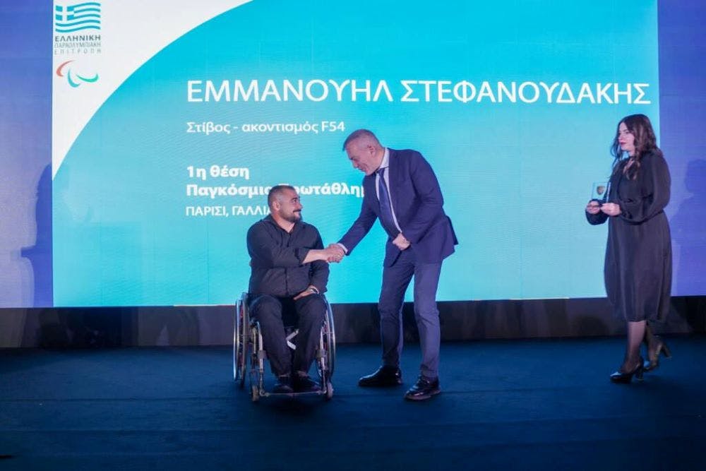 Βράβευσε τους κορυφαίους του 2023 η Ελληνική Παραολυμπιακή Επιτροπή runbeat.gr 
