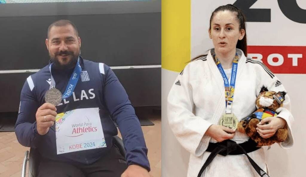 Παρίσι 2024: Στεφανουδάκης και Πασχαλίδου οι σημαιοφόροι της Ελλάδας στους Παραολυμπιακούς Αγώνες! Παρίσι 2024: Στεφανουδάκης και Πασχαλίδου οι σημαιοφόροι της Ελλάδας στους Παραολυμπιακούς Αγώνες!