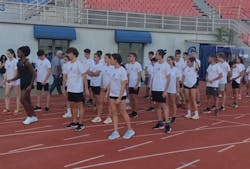 Δεκάδες αθλητές και αθλήτριες μετείχαν στην προπόνηση επιλεγμένων σε Θεσσαλονίκη και Ελευθερούπολη