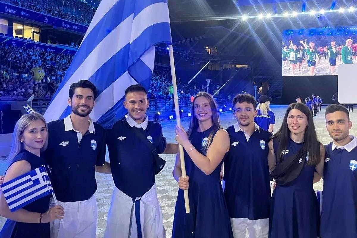 Ευρωπαϊκό πρωτάθλημα ομάδων: Με την Ελίνα Τζένγκο σημαιοφόρο συμμετείχε η Ελλάδα στην τελετή έναρξης (Vid)