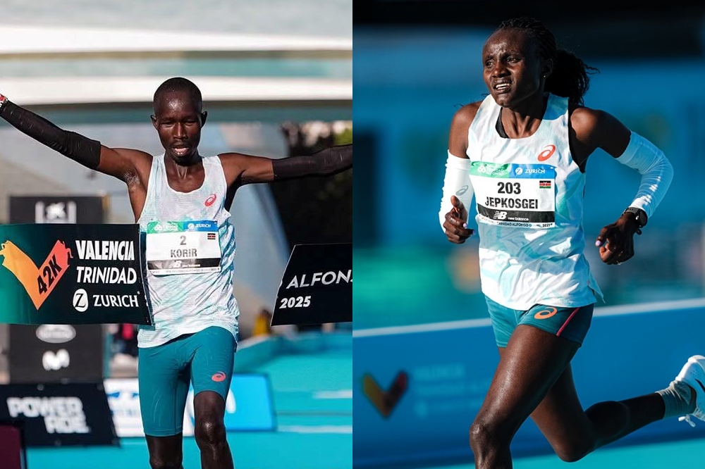 Βαλένθια 2025: Πρωταγωνίστησαν Korir και Jepkosgei, ιστορική επίδοση από Yee
