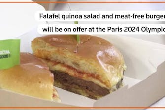 Παρίσι 2024: "Στροφή" στην διατροφή vegan για τους Ολυμπιακούς Αγώνες (Vid)