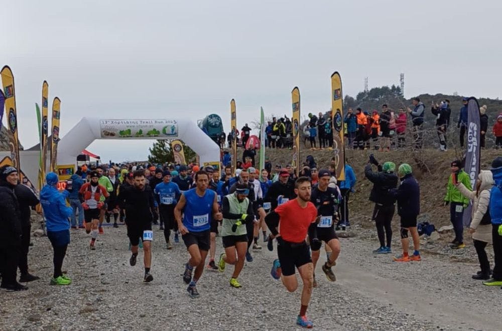 Χορτιάτης Trail Run: Νικητές Παπαδόπουλος και Tome