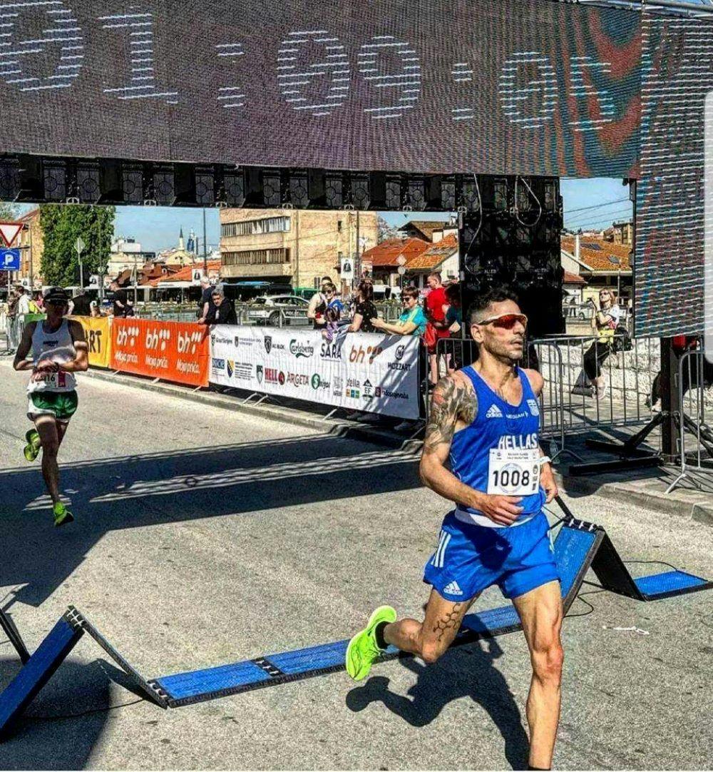 Τρίτος Βαλκανιονίκης Ενόπλων Δυνάμεων και Σωμάτων Ασφαλείας ο Γιάννης Ζερβάκης runbeat.gr