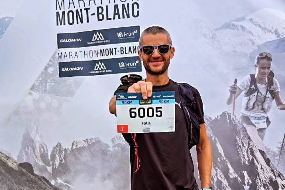 Στη μάχη του Marathon Mont Blanc ο Φώτης Ζησιμόπουλος-Live η εξέλιξη