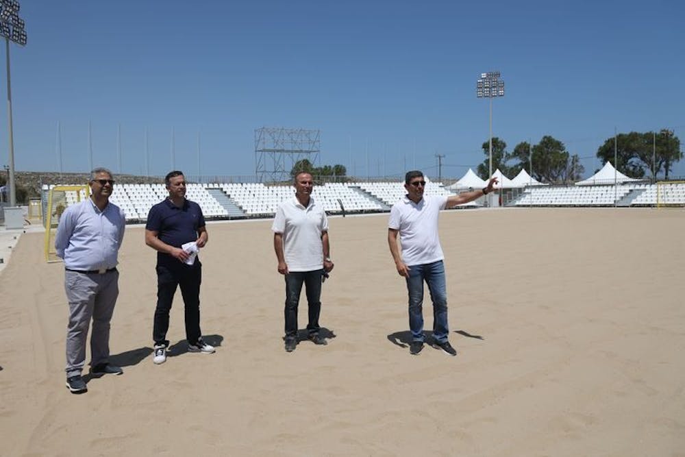 Εντυπωσιάζουν οι νέες εγκαταστάσεις του «Karteros Beach Sports Center» runbeat.gr 