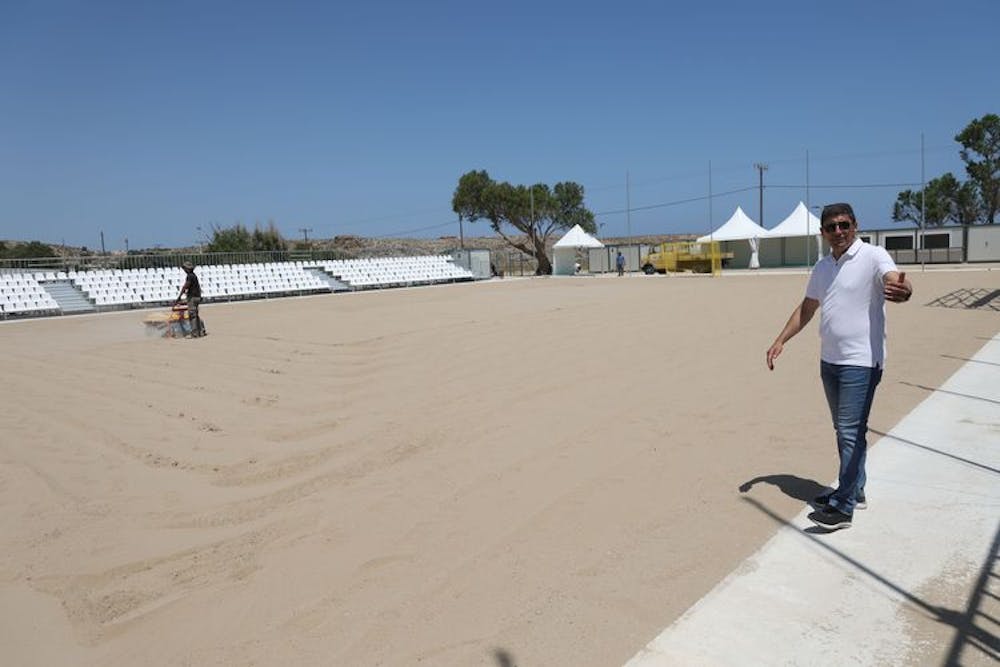 Εντυπωσιάζουν οι νέες εγκαταστάσεις του «Karteros Beach Sports Center» runbeat.gr